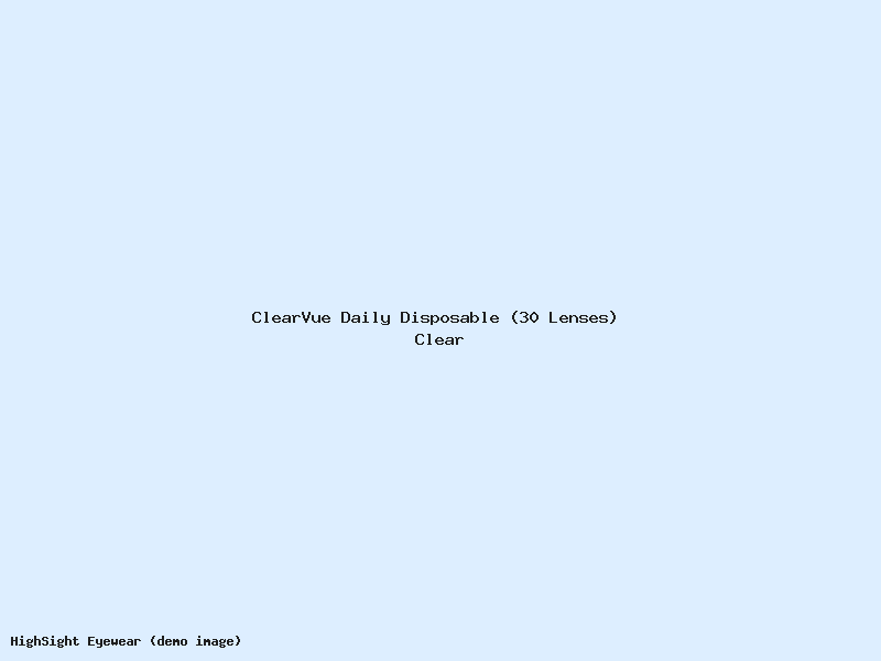 ClearVue Daily Disposable (30 Lenses)